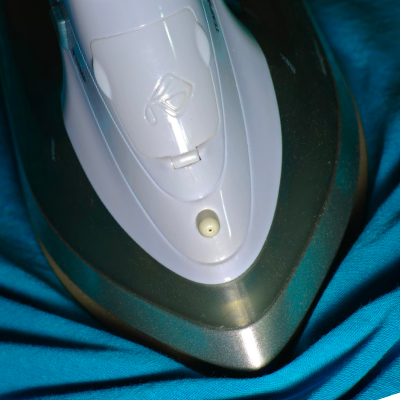 What materials can I iron your letters onto